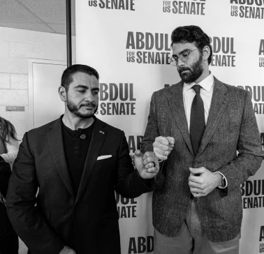 Abdul El-Sayed and Hasan Piker